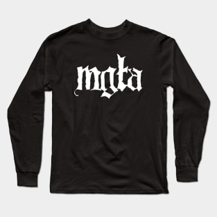 Mgla Band Logo Long Sleeve T-Shirt